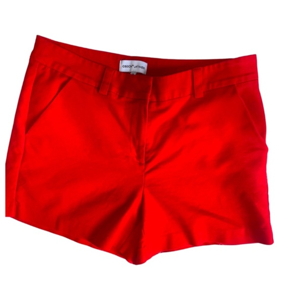 Gibson Latimer Woman Hot🔥 Red Shorts